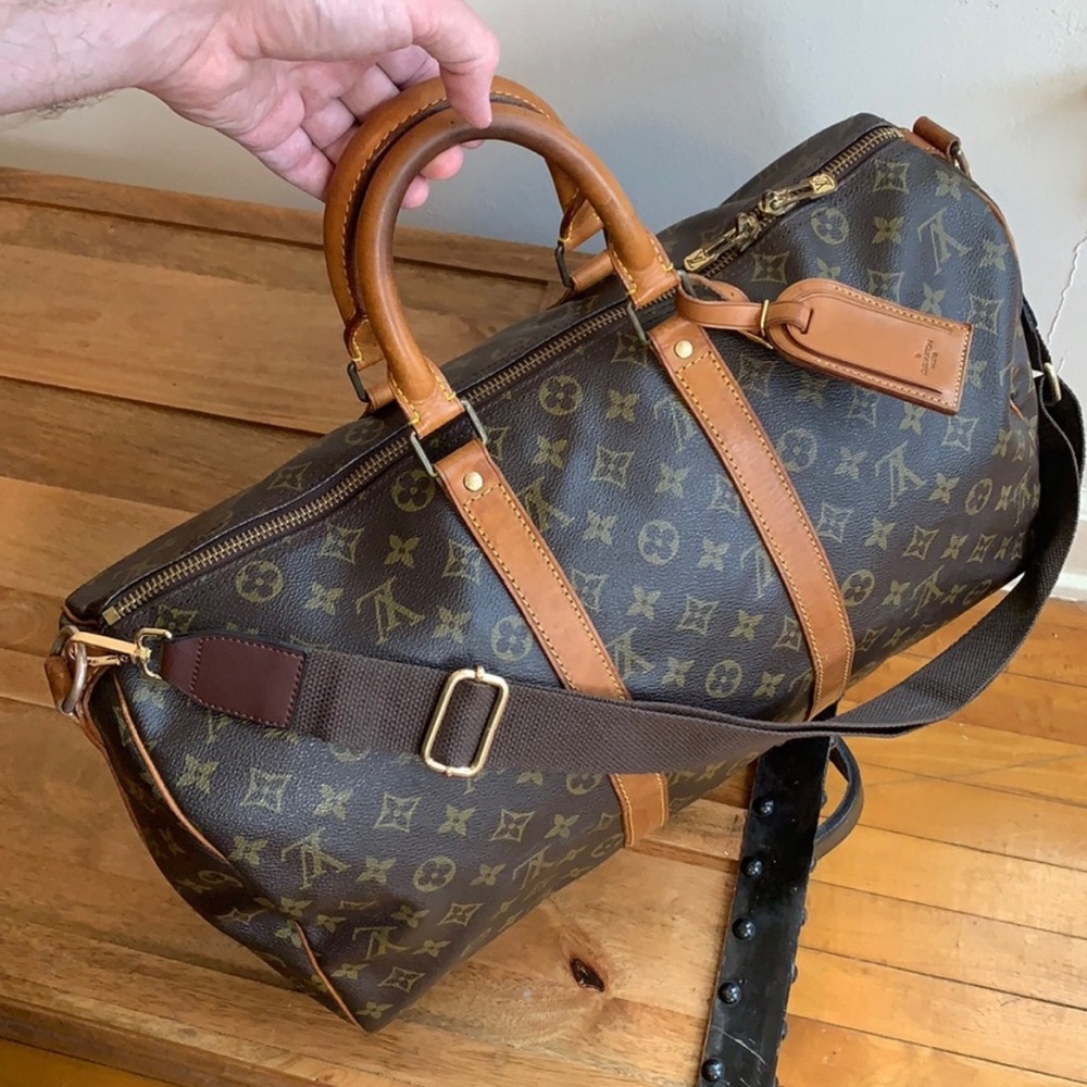 Louis Vuitton Bandouliere keepall 45 duffle Bag